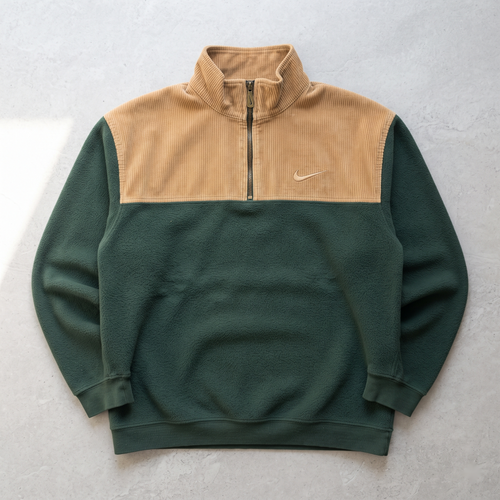 Highlands Corduroy & Fleece Nike Half-Zip