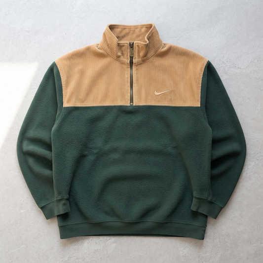 Highlands Corduroy & Fleece Nike Half-Zip