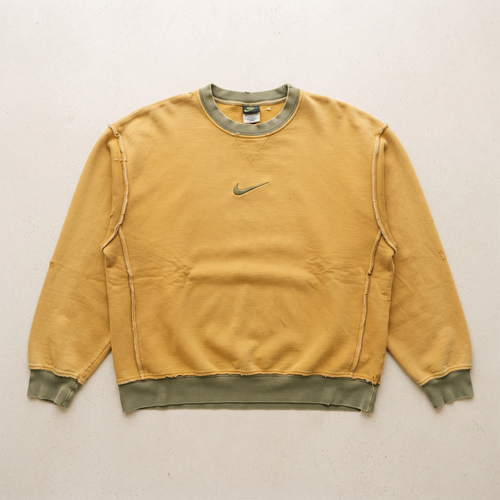 Sun-Drenched Pigment Reworked Nike Crewneck