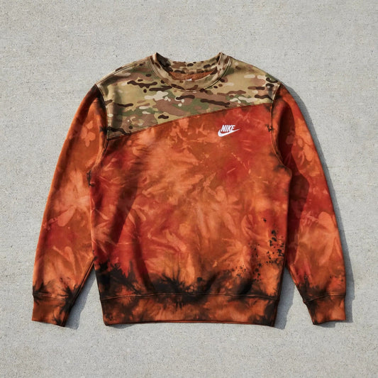 BURN IT DOWN - Custom Nike crewneck sweatshirt