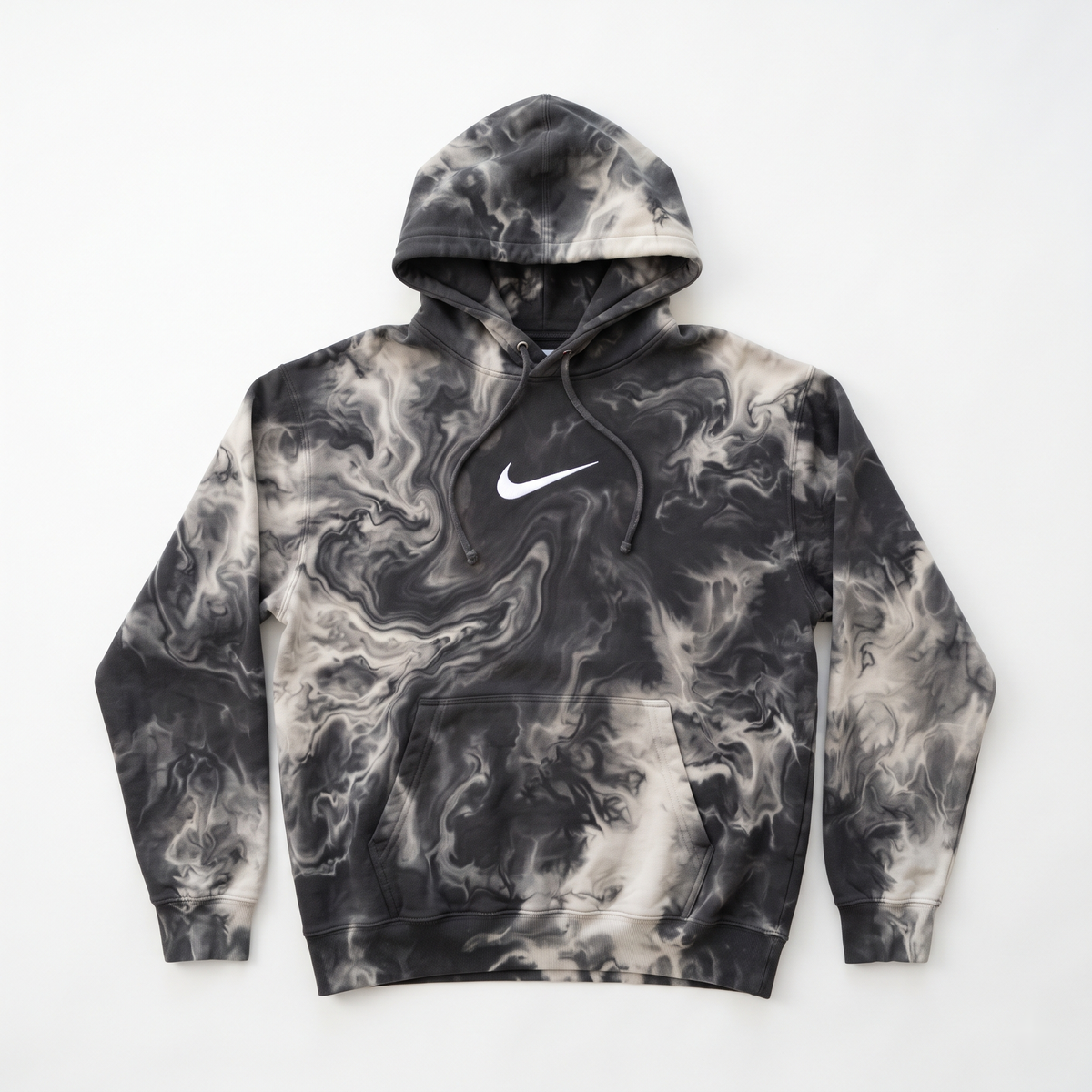 Smoky Quartz Mineral Marble Nike Hoodie