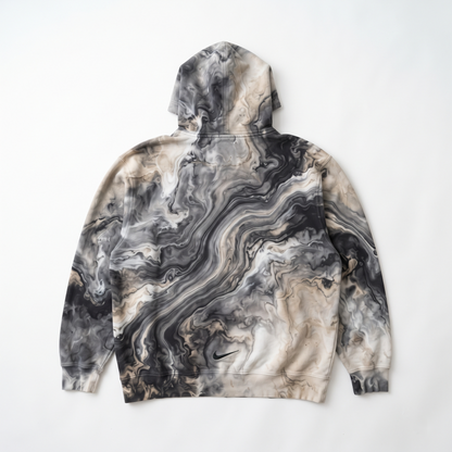Smoky Quartz Mineral Marble Nike Hoodie