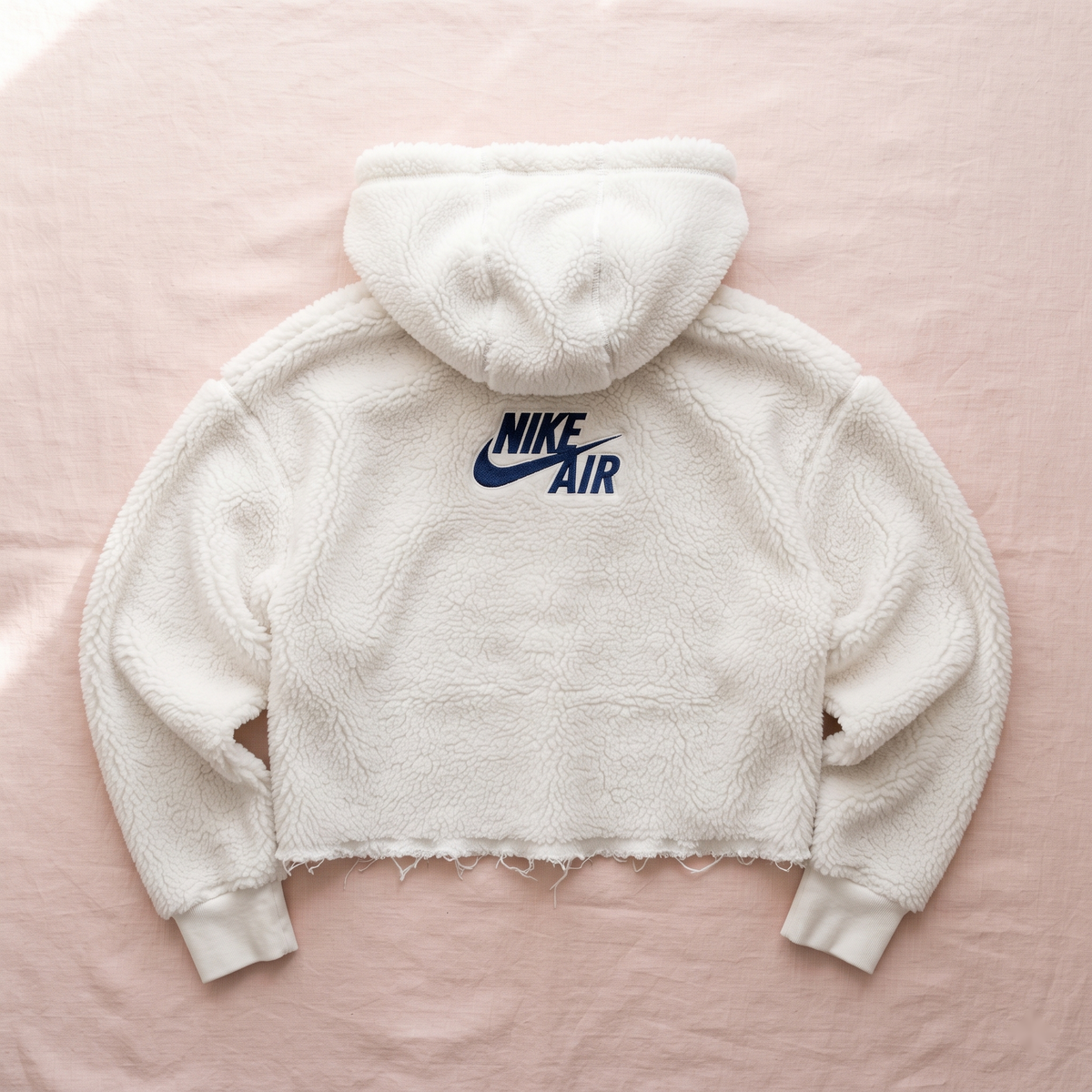 Aspen Snow Bunny Cropped Nike Sherpa Hoodie