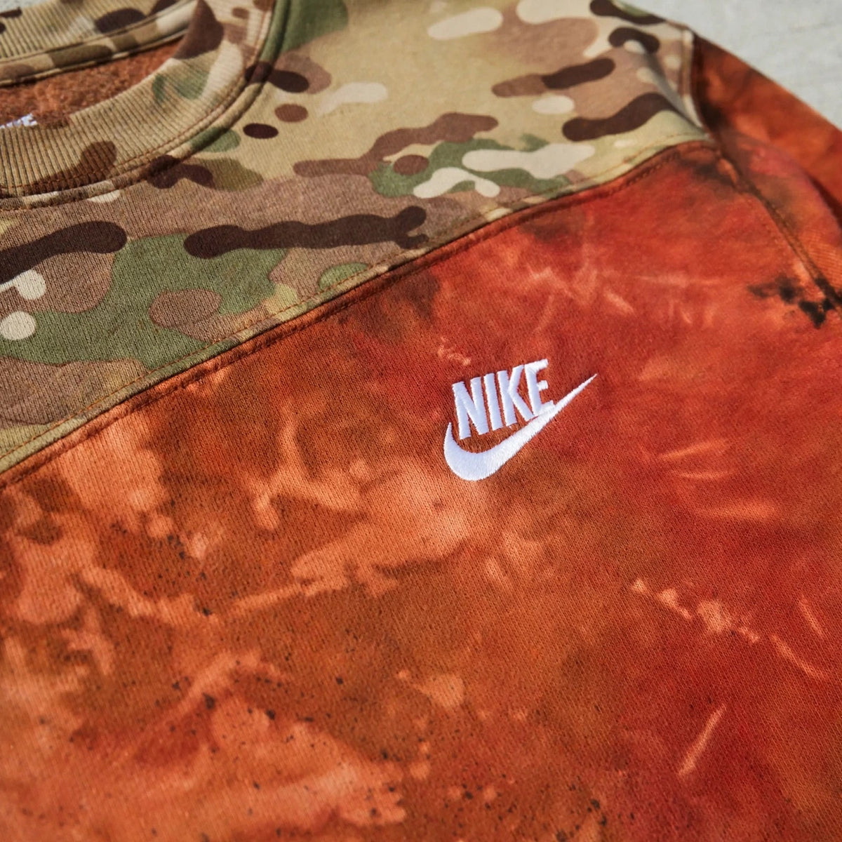 BURN IT DOWN - Custom Nike crewneck sweatshirt