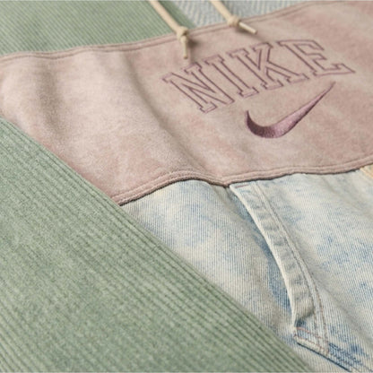 THE REMIX PULLOVER –Vintage Patchwork Hoodie