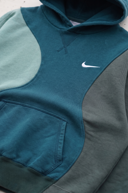 Ocean Wave Colorblock Hoodie