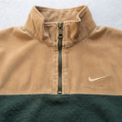 Highlands Corduroy & Fleece Nike Half-Zip