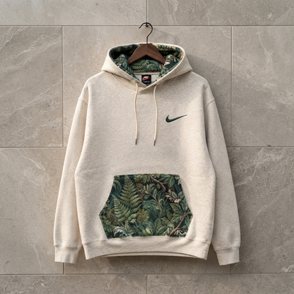 Botanical Fern Tapestry Nike Hoodie